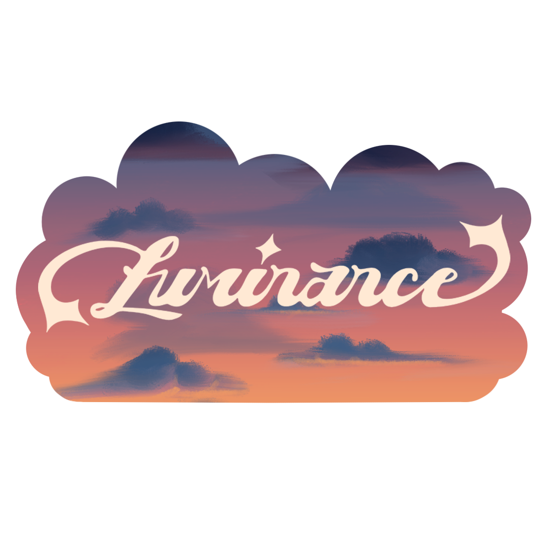 Luminance Cloud Sticker To Print